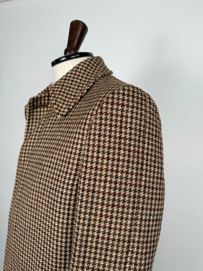 Cappotto anni ‘70 tweed pied-de-poule - tg. 44-46