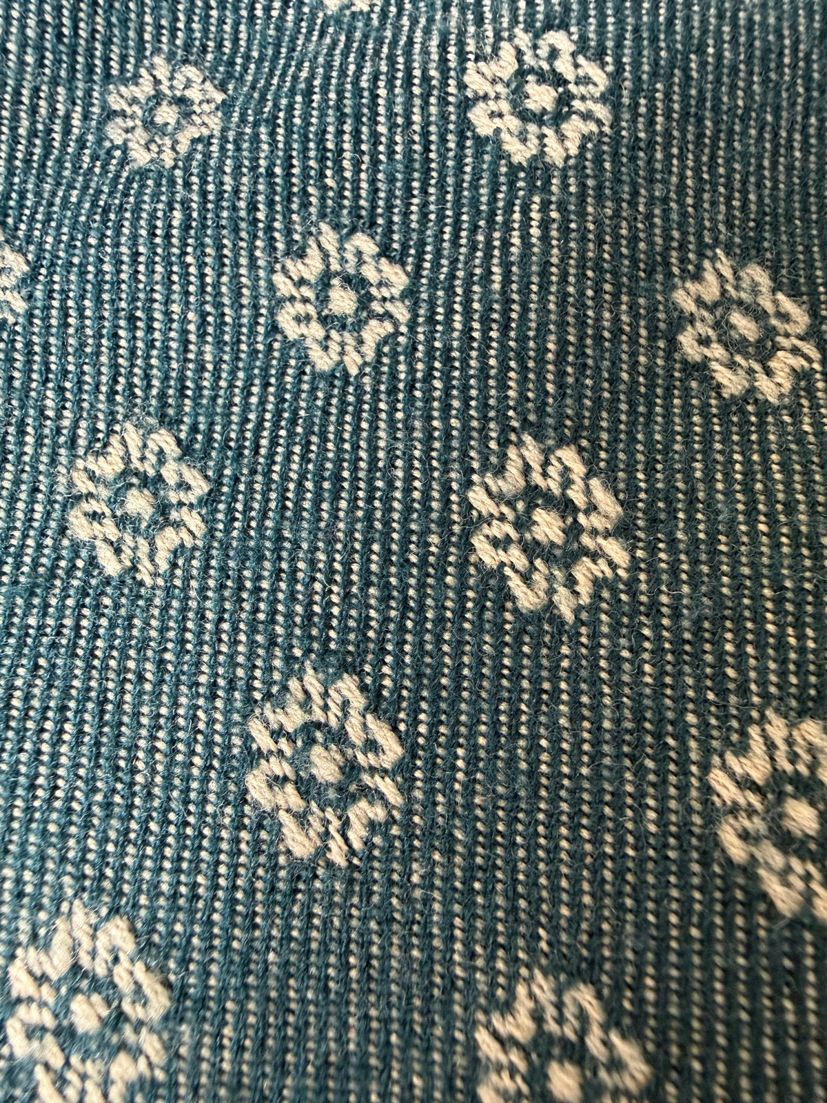 Cravatta Avon Celli pura lana verde con fiori