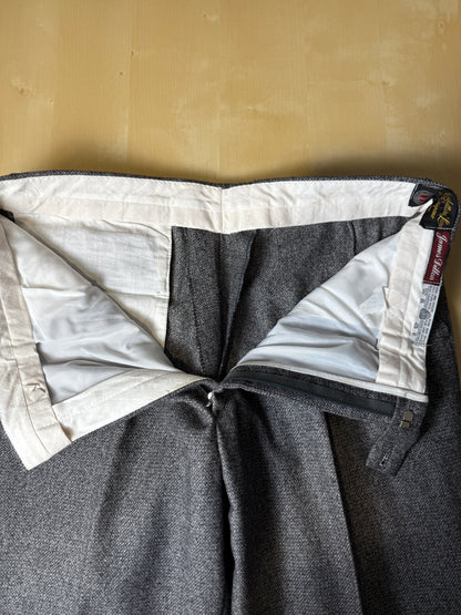 Pantaloni anni ‘70/‘80 flanella sale-pepe - tg. 52/54