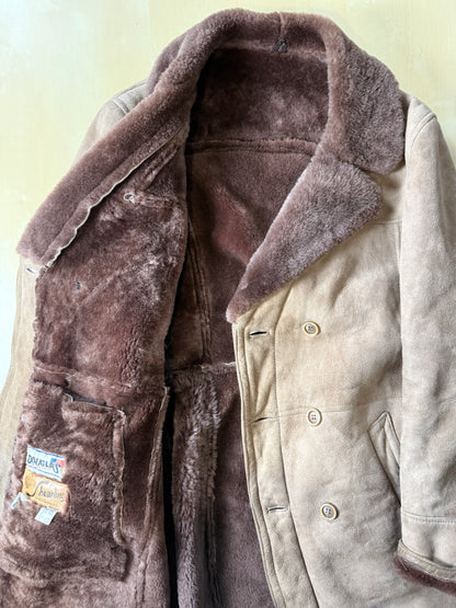 Shearling doppiopetto anni ‘70 - tg. 46-48 (M)