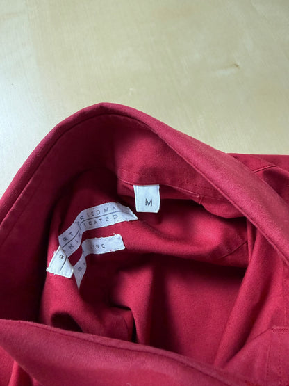 Camicia popeline rosso vivo - M collo 40