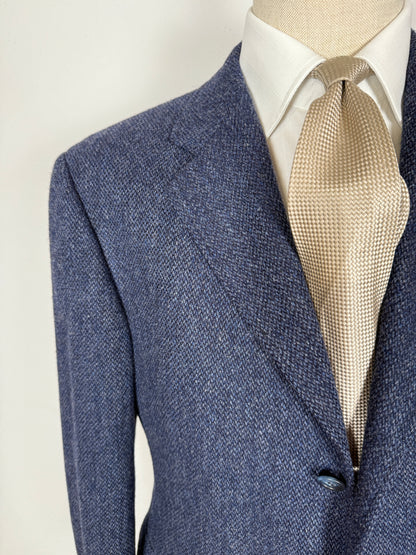 Giacca anni ‘90 in tweed blu - tg. 50