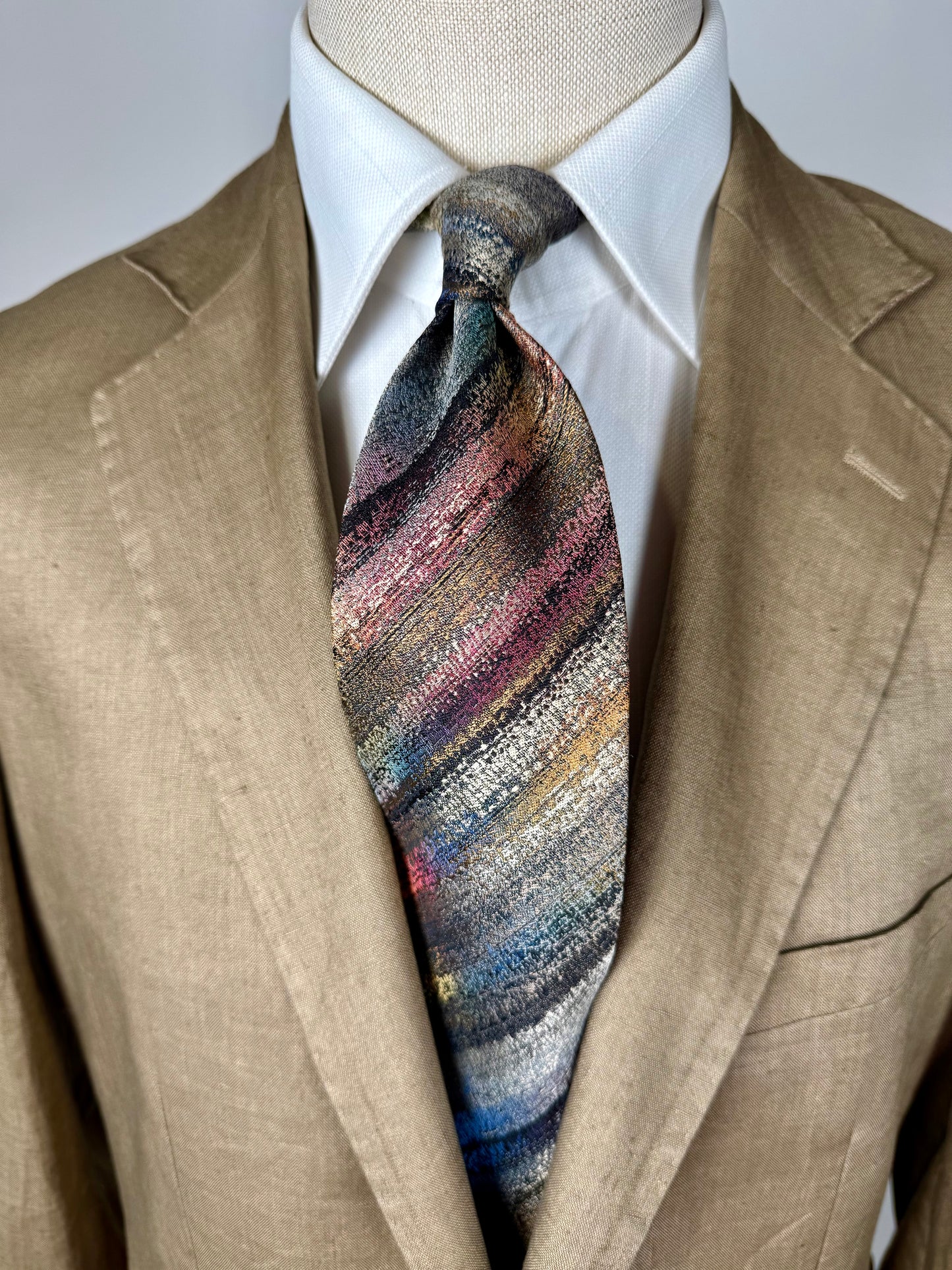 Cravatta Missoni multicolore sfumata