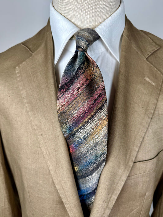 Cravatta Missoni multicolore sfumata