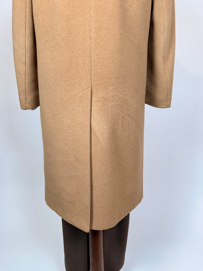 Cappotto raglan anni ‘80 lana e cammello - tg. 46-48