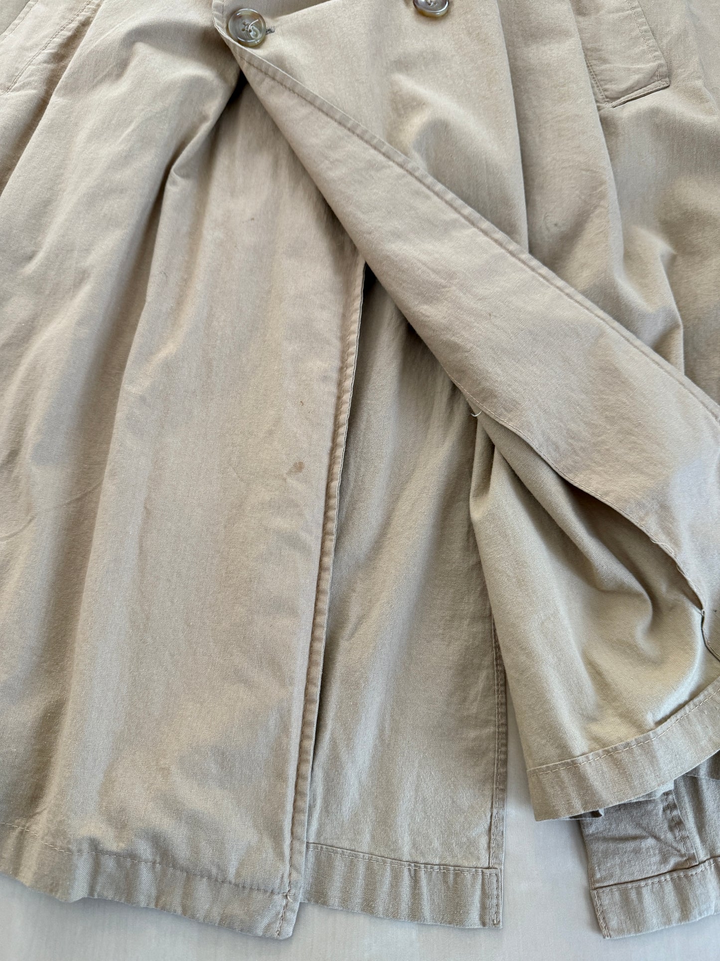 Trench anni ‘70 doppiopetto - tg. 50-52