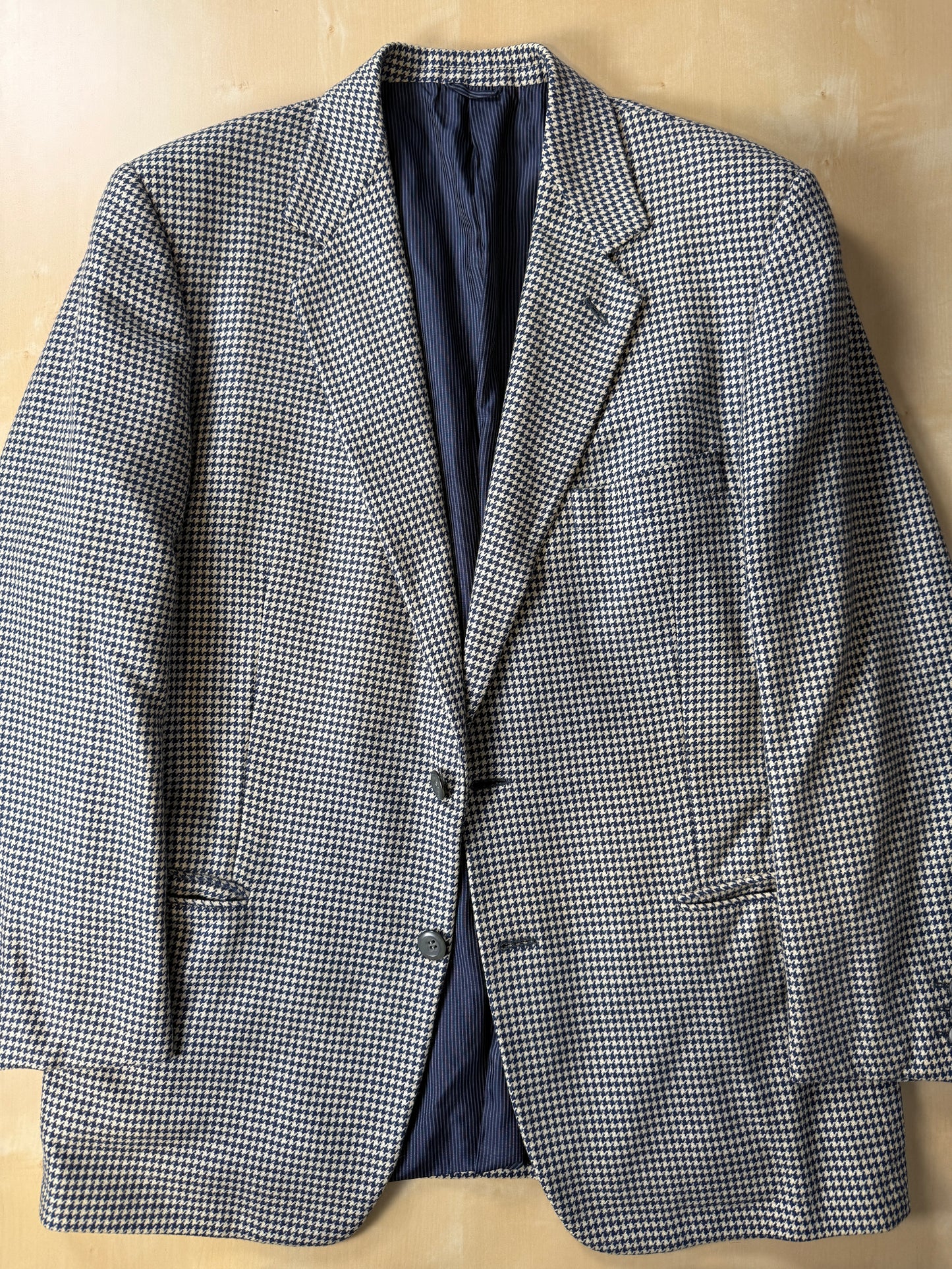 Giacca Hilton anni ‘80 100% cashmere pied-de-poule - tg. 50