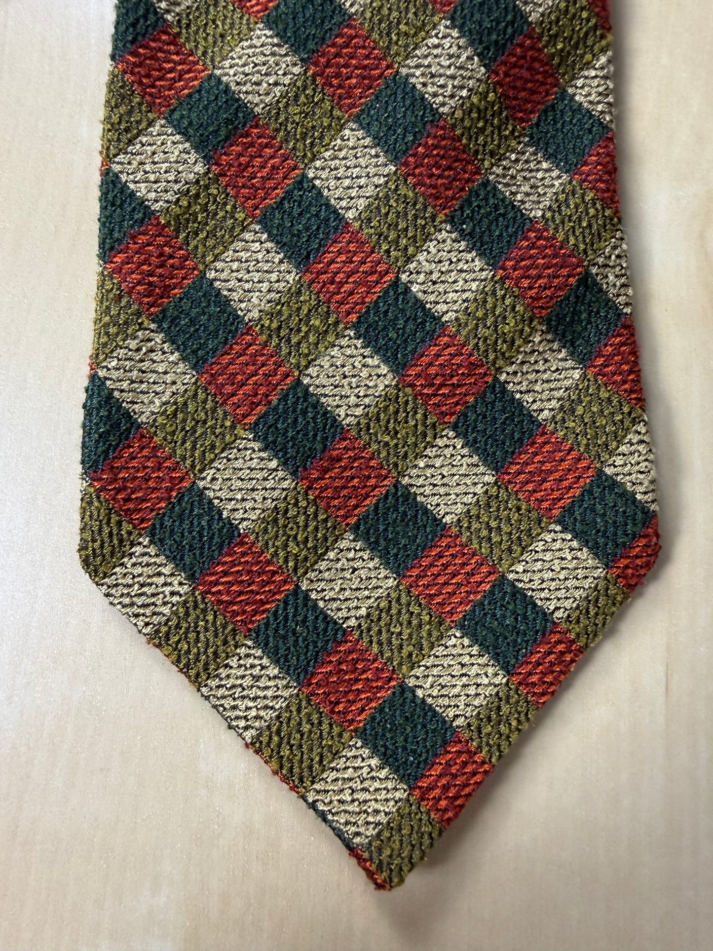 Cravatta Ermenegildo Zegna grenadine a losanghe