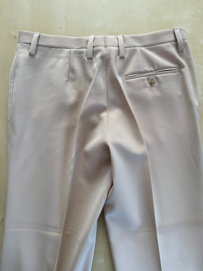 Completo anni ‘70 twill pettinato beige - tg. 42/44