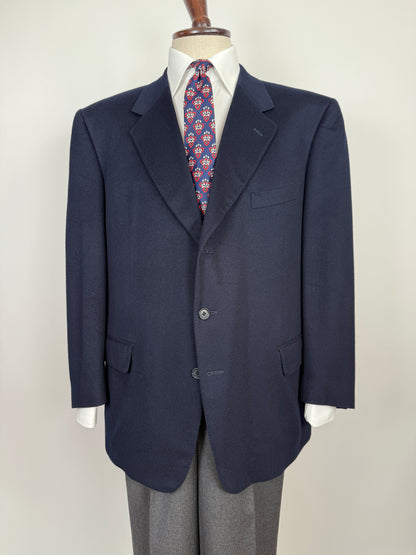 Giacca Corneliani in panno di lana blu - tg. 56