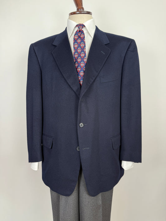 Giacca Corneliani in panno di lana blu - tg. 56