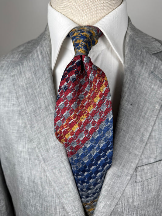 Cravatta Missoni quadretti pittorici