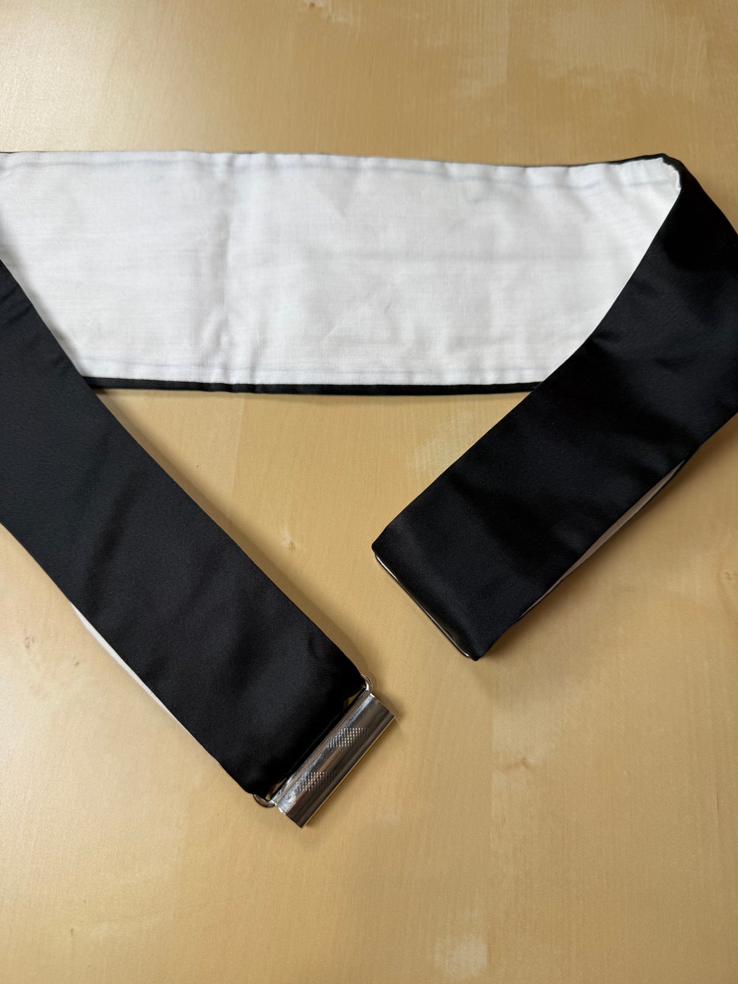 Fascia da smoking in raso di seta - 85-95 cm