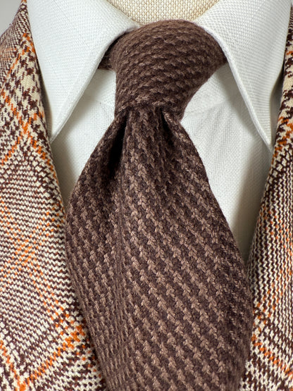 Cravatta scozzese in puro cashmere