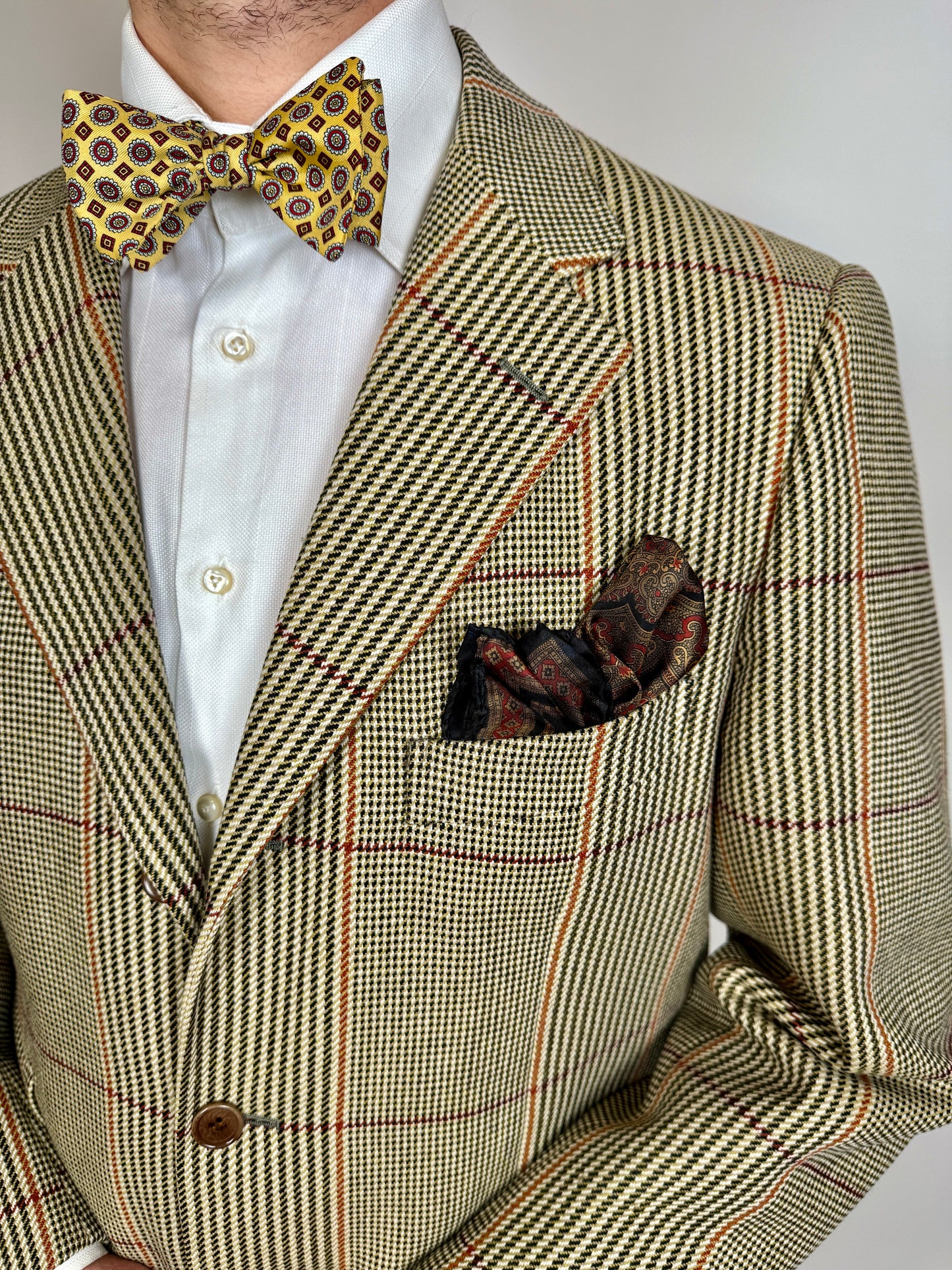 Giacca Caruso in Yorkshire tweed a quadri - tg. 52/54