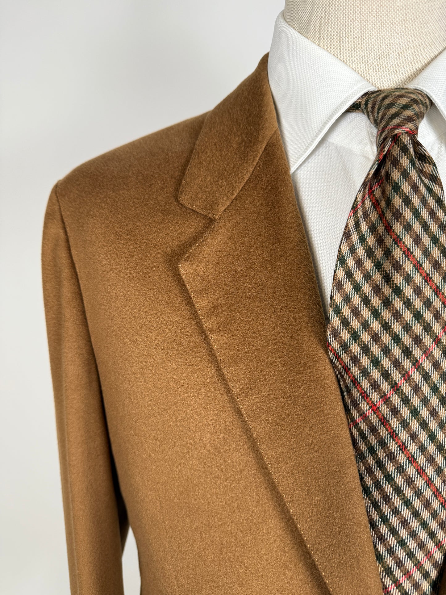 Giacca sartoriale in panno 100% cashmere Loro Piana - tg. 52/54 corta