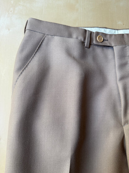 Completo Marzotto anni ‘70 in twill beige (NOS) - tg. 46/48