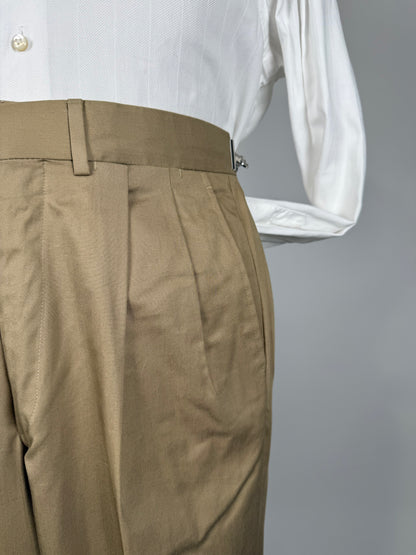 Pantaloni in cotone beige (NOS) - tg. 46