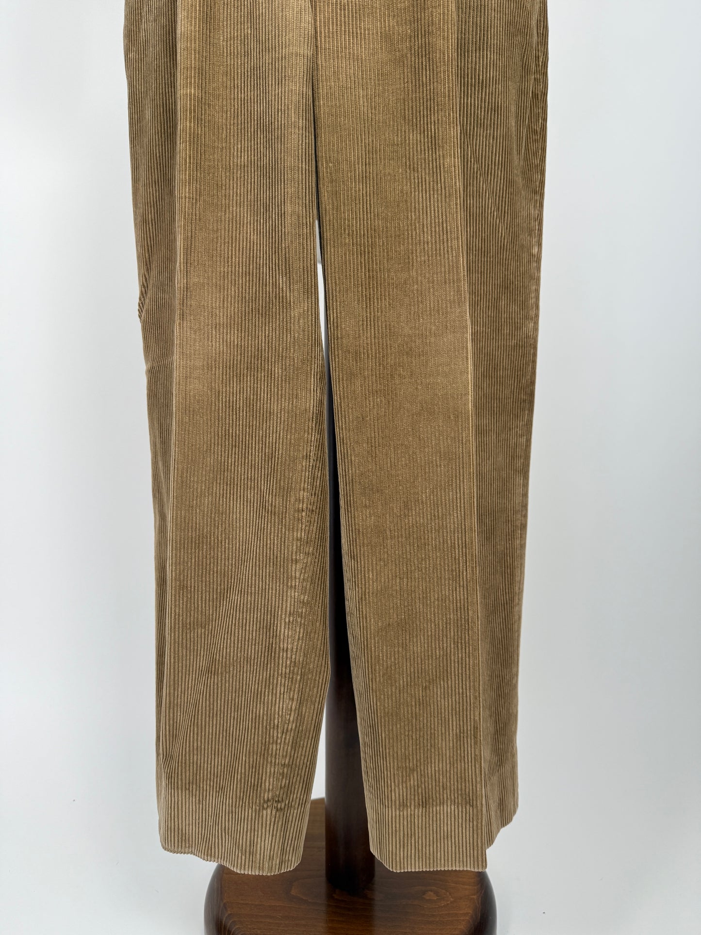 Pantaloni Burberrys velluto a coste beige - tg. 48/50