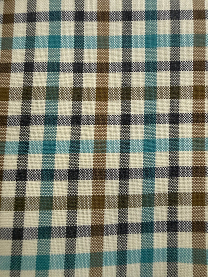 Giacca Ermenegildo Zegna quadretti fresco lana mezza fodera - tg. 52