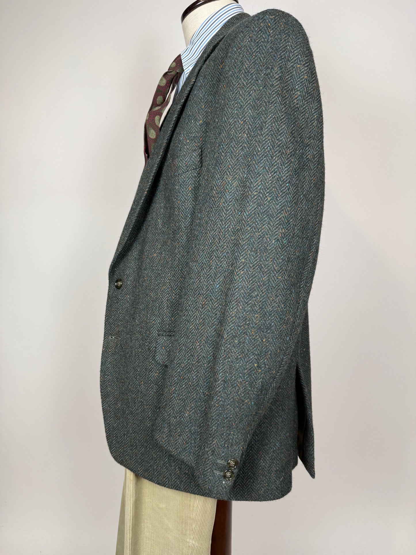 Giacca in Donegal tweed Magee originale irlandese - tg. 54/56