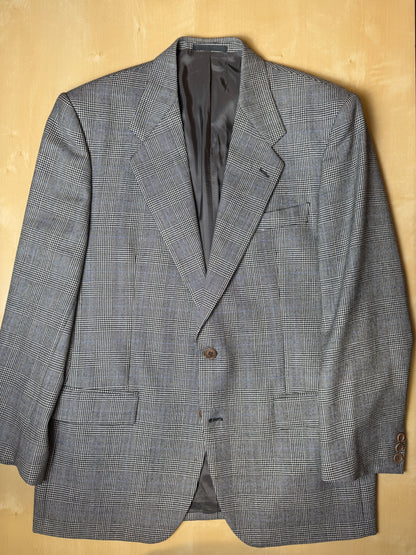 Completo anni ‘80 in flanella principe di Galles - tg. 50