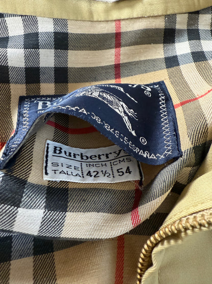 Bomber raglan Burberrys in gabardina - tg. 50/52