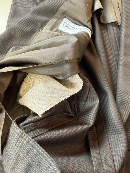 Giacca Hilton anni '80 flanella pettinata Loro Piana - tg. 48