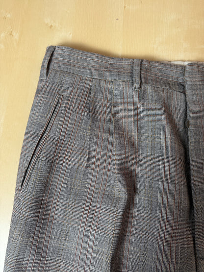 Pantaloni sartoriali Galles grisaglia anni ‘50/‘60 - tg. 52/54