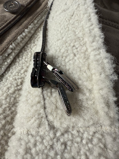 Cappotto shearling agnello Ermenegildo Zegna - tg. 46-48 (M)