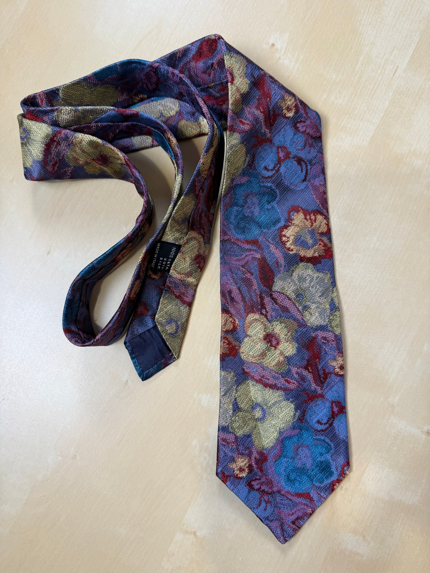 Cravatta Missoni floreale jacquard