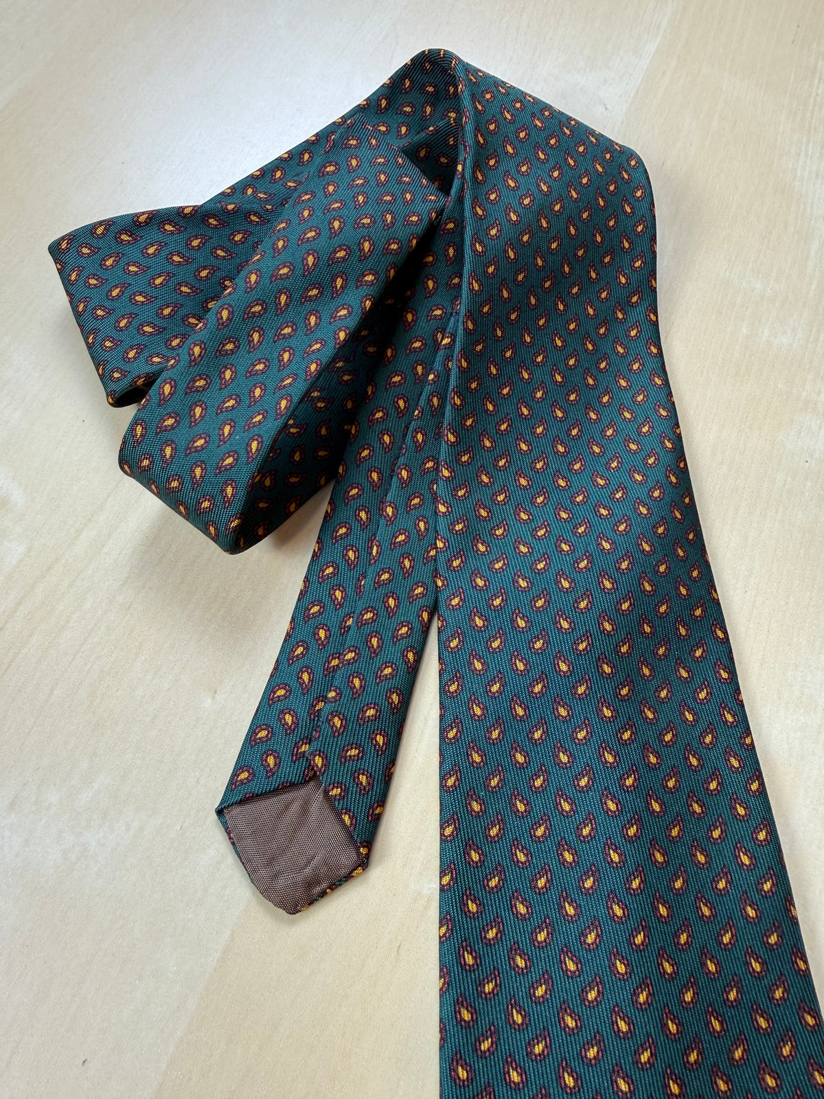Cravatta De Paz vintage micro paisley