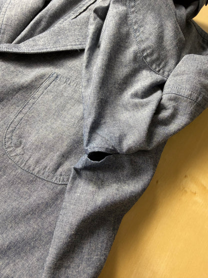 Giacca estiva De Paz in cotone chambray - tg. 58