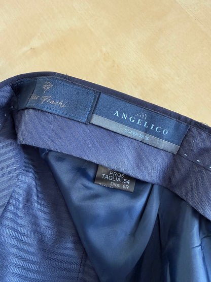 Pantaloni fresco lana blu navy (NOS) - tg. 52/54
