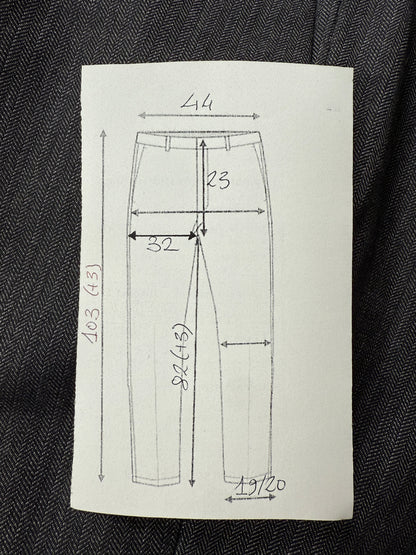 Pantaloni Incotex in cotone e lana - tg. 46/48
