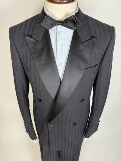 Smoking doppiopetto Corneliani anni ‘80 - tg. 44/46 drop alto