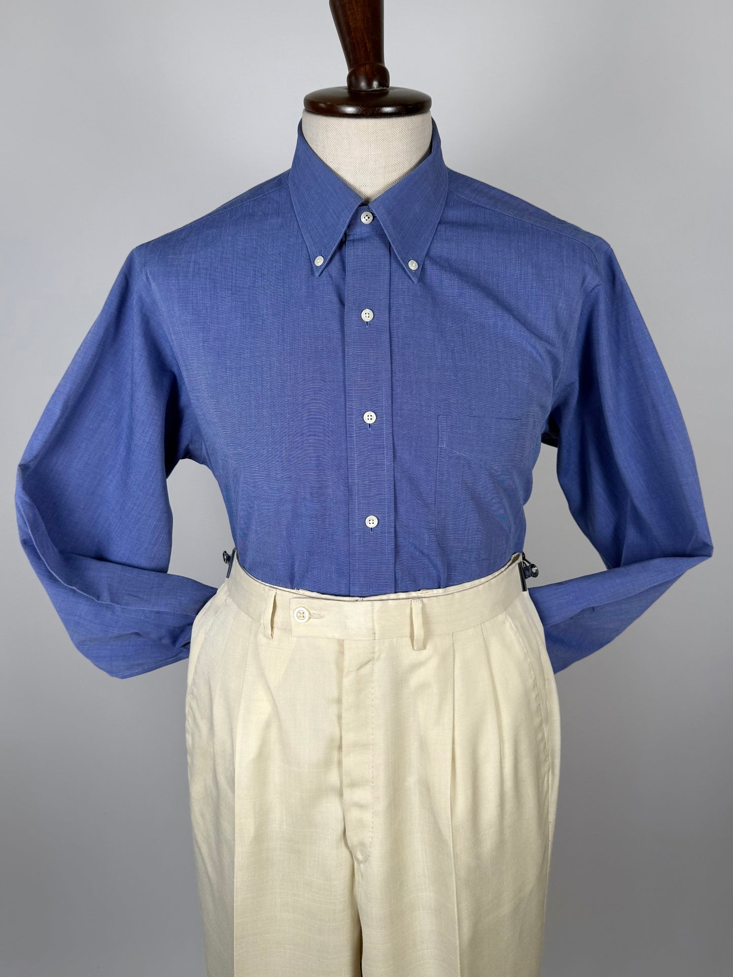 Camicia Brooks Brothers blu avio - tg. 16 (L/XL collo 42)