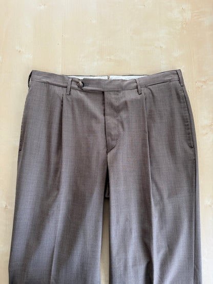 Pantaloni Rota fresco lana marrone tabacco - tg. 50
