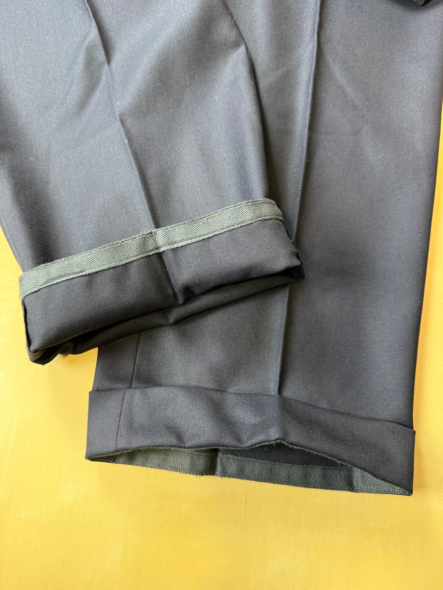 Completo sartoriale anni ‘80 flanella lana e cashmere - tg. 62