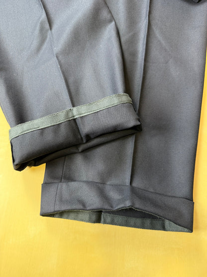 Completo sartoriale anni ‘80 flanella lana e cashmere - tg. 62
