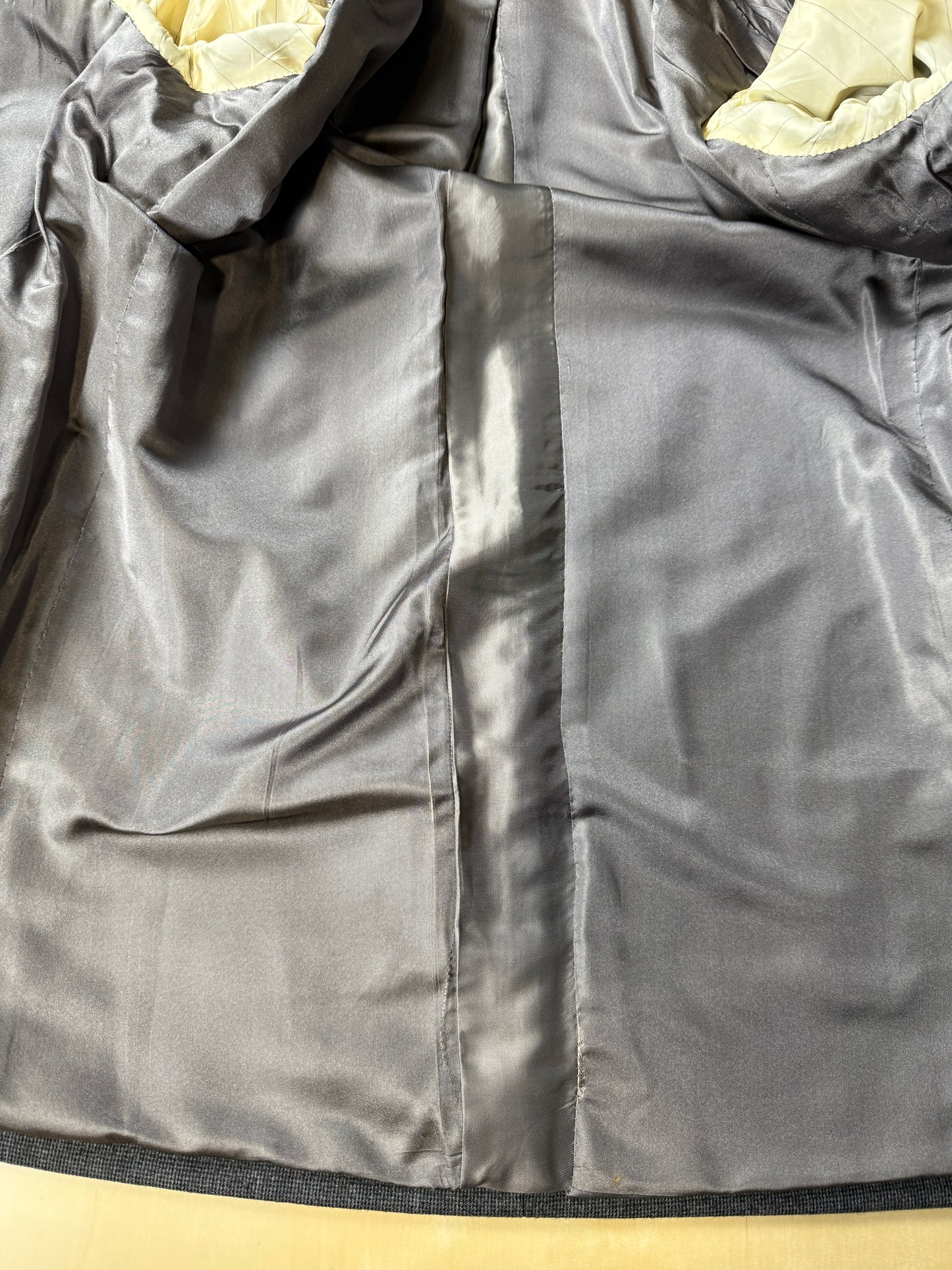 Completo sartoriale flanella grigia anni ‘60/‘70 - tg. 50