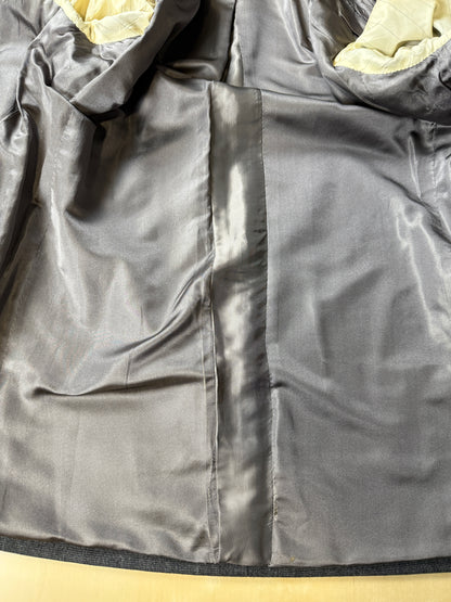 Completo sartoriale flanella grigia anni ‘60/‘70 - tg. 50