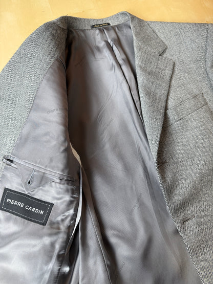 Giacca Pierre Cardin anni ‘90 spigato grigio - tg. 50