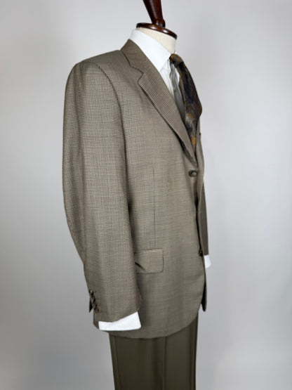 Giacca Corneliani flanella pettinata quadri - tg. 48