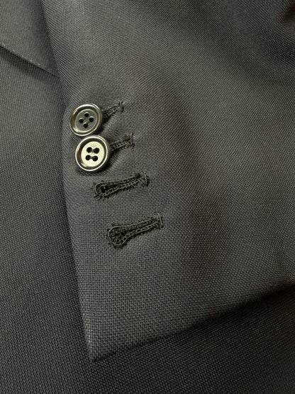 Giacca sartoriale grisaglia blu - tg. 58/60