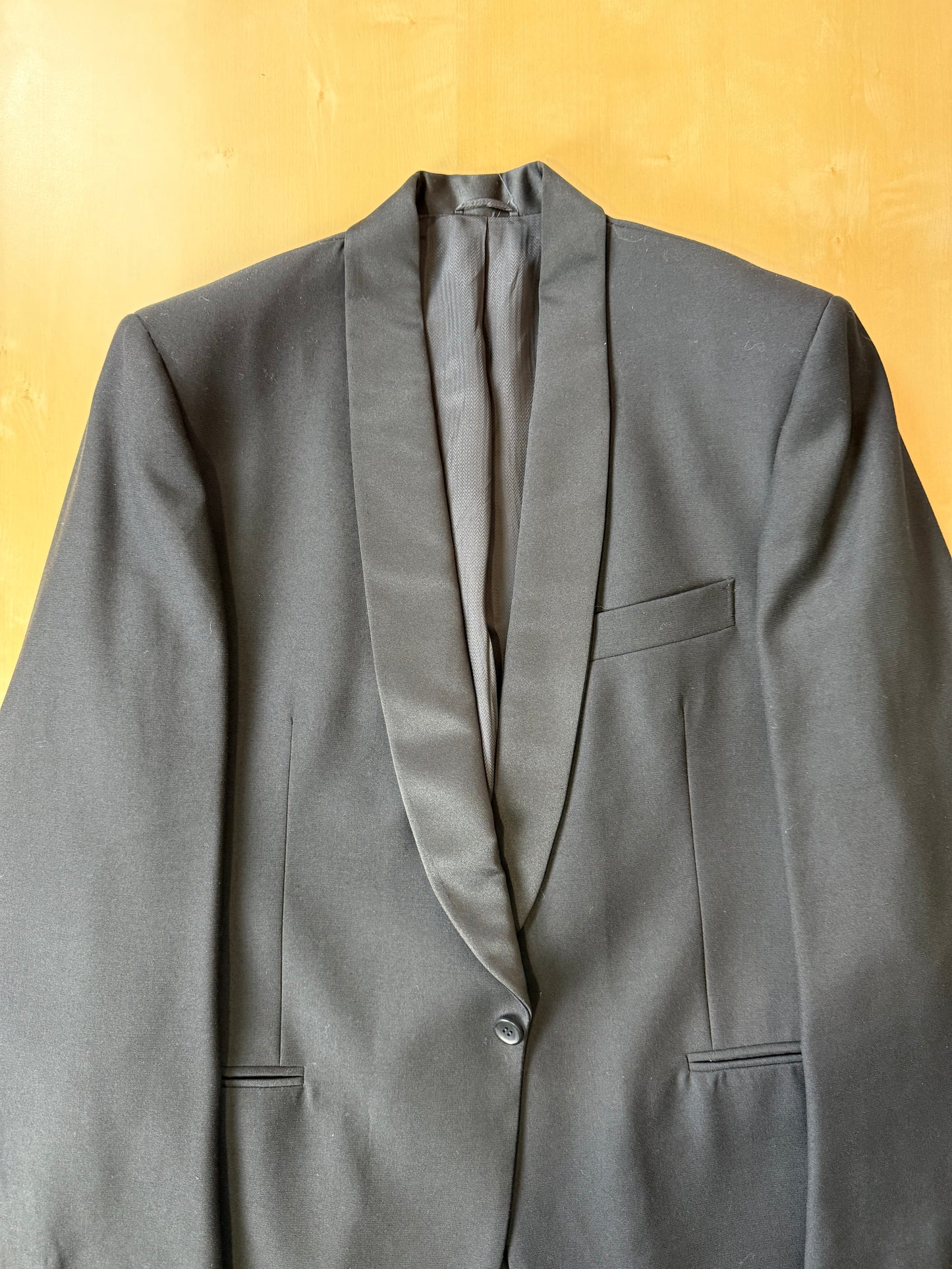 Smoking anni ‘90 revers a scialle - tg. 50 drop 8