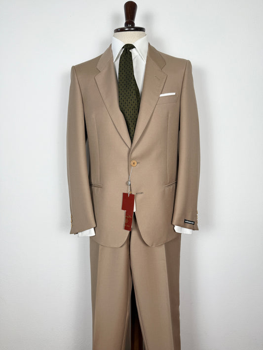 Completo Marzotto anni ‘70 in twill beige (NOS) - tg. 46/48
