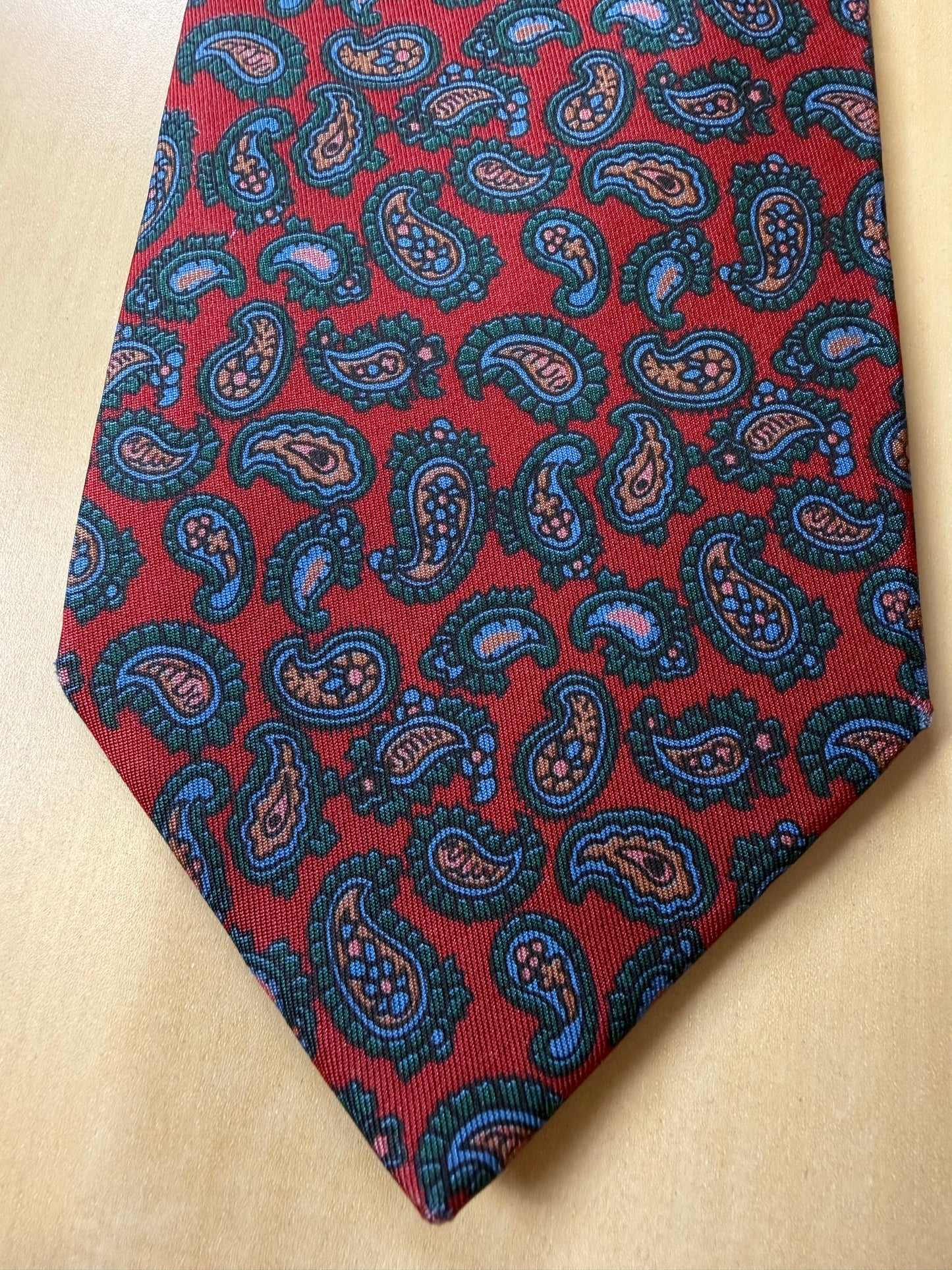 Cravatta inglese Drake’s paisley