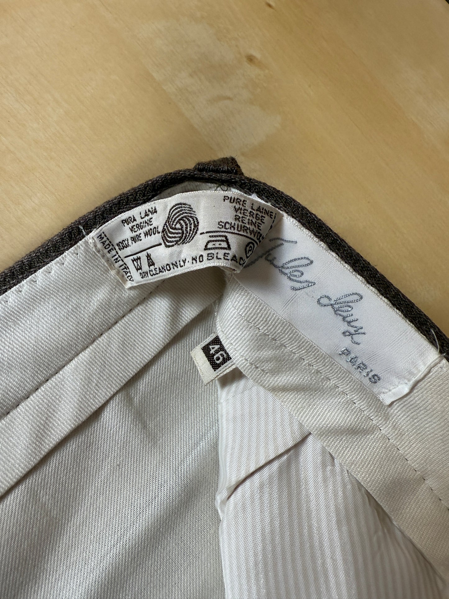 Pantaloni anni ‘80 in lana a coste (NOS) - tg. 44