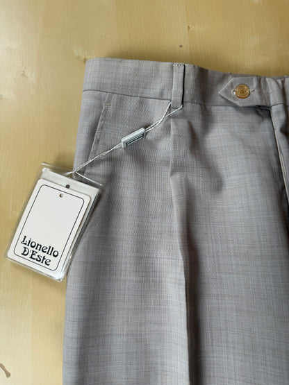 Pantaloni fresco lana beige sabbia anni ‘90 (NOS) - tg. 46